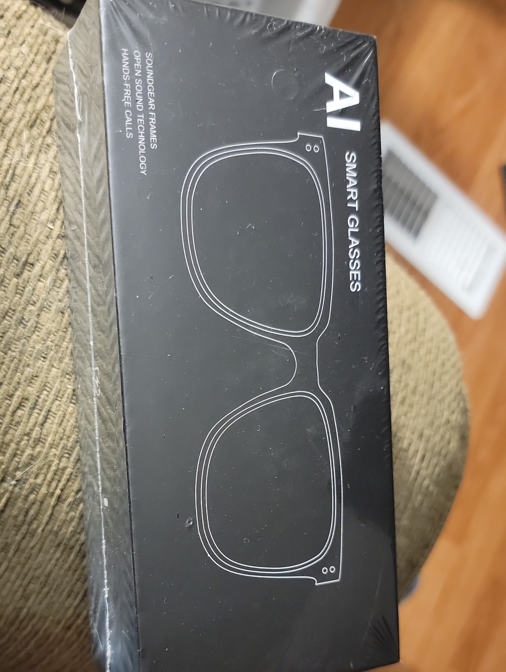 Source Unknown AI Smart Glasses - Black